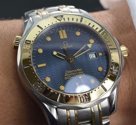 omega seamaster 300m master gold